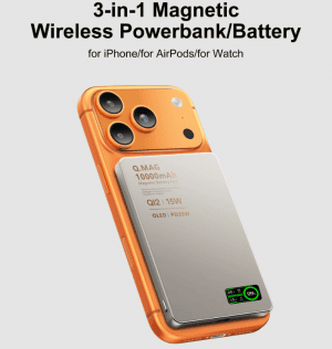 🔋 MagCharge Pro 2.1 شاحن مغناطيسي متنقل يوفر شحن سريع بدون أسلاك، يثبت على الهاتف بسهولة ويتيح استخدام الجهاز أثناء الشحن. A portable magnetic charger that provides fast wireless charging and easily attaches to your phone for convenient use while charging.