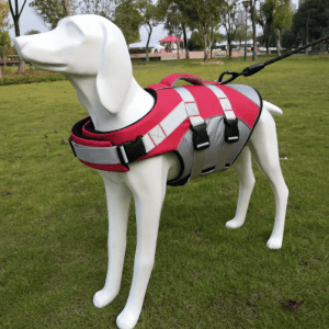 Dog Life Jacket – Safety Swim Vest for Dogs | Oxford Breathable Pet Floatation Vest for Swimming & Surfing