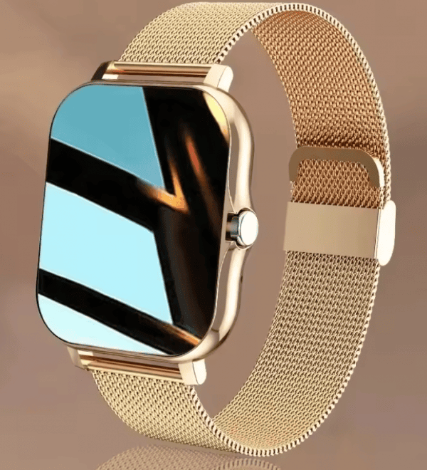 ساعة TechZone Elite الذكية 2026 مقاومة للماء مع مكالمات بلوتوث ومراقبة الصحة واللياقةTechZone Elite SmartWatch 2026 Waterproof Smartwatch with Bluetooth Calling, Health Monitoring, and Fitness Tracking